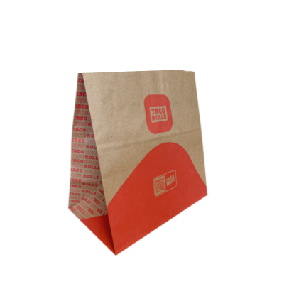 Sac SOS TACO ROLL brun