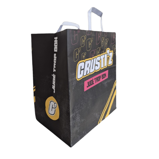 Sac Kraft Noir Crusti'z