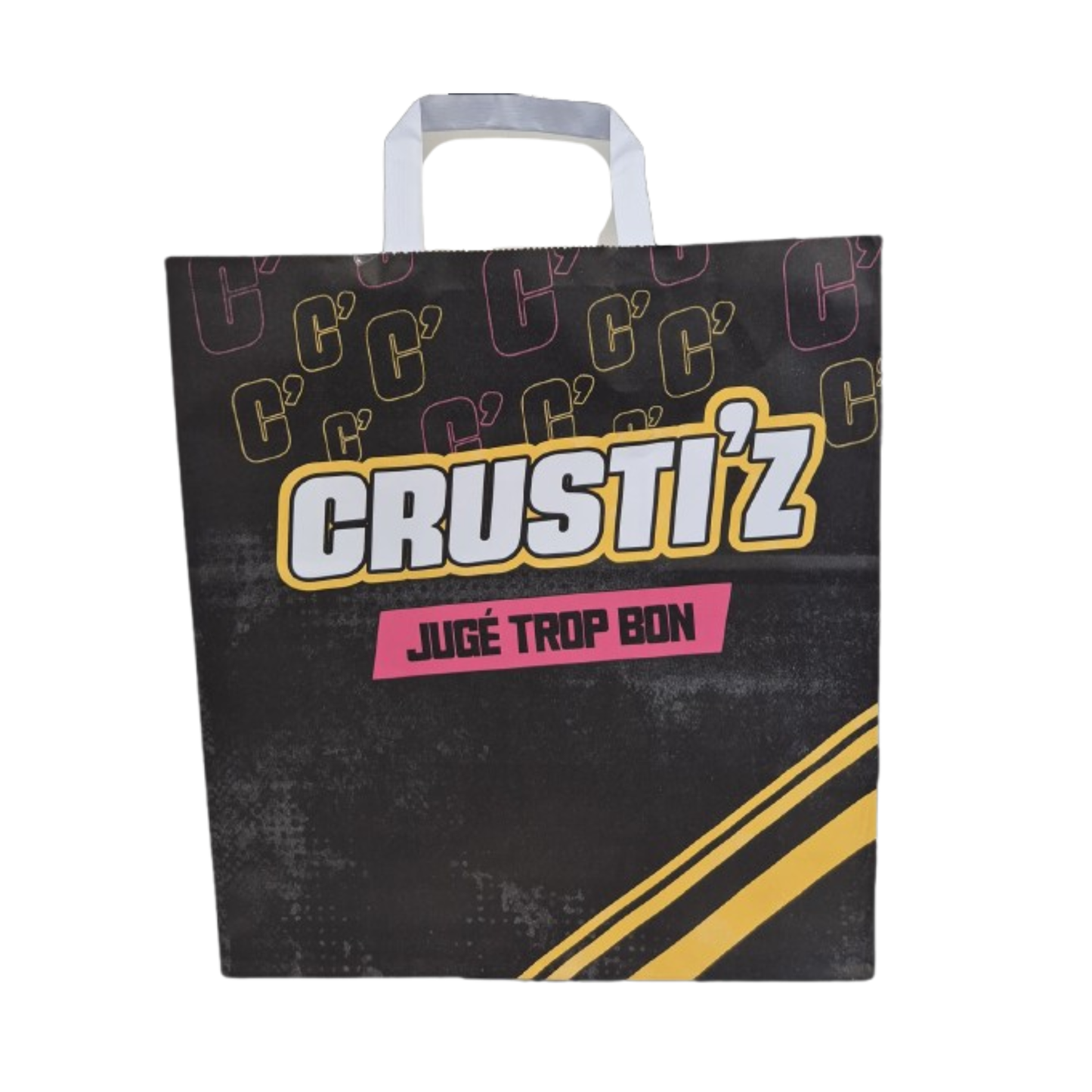 Sac Kraft Noir Crusti'z