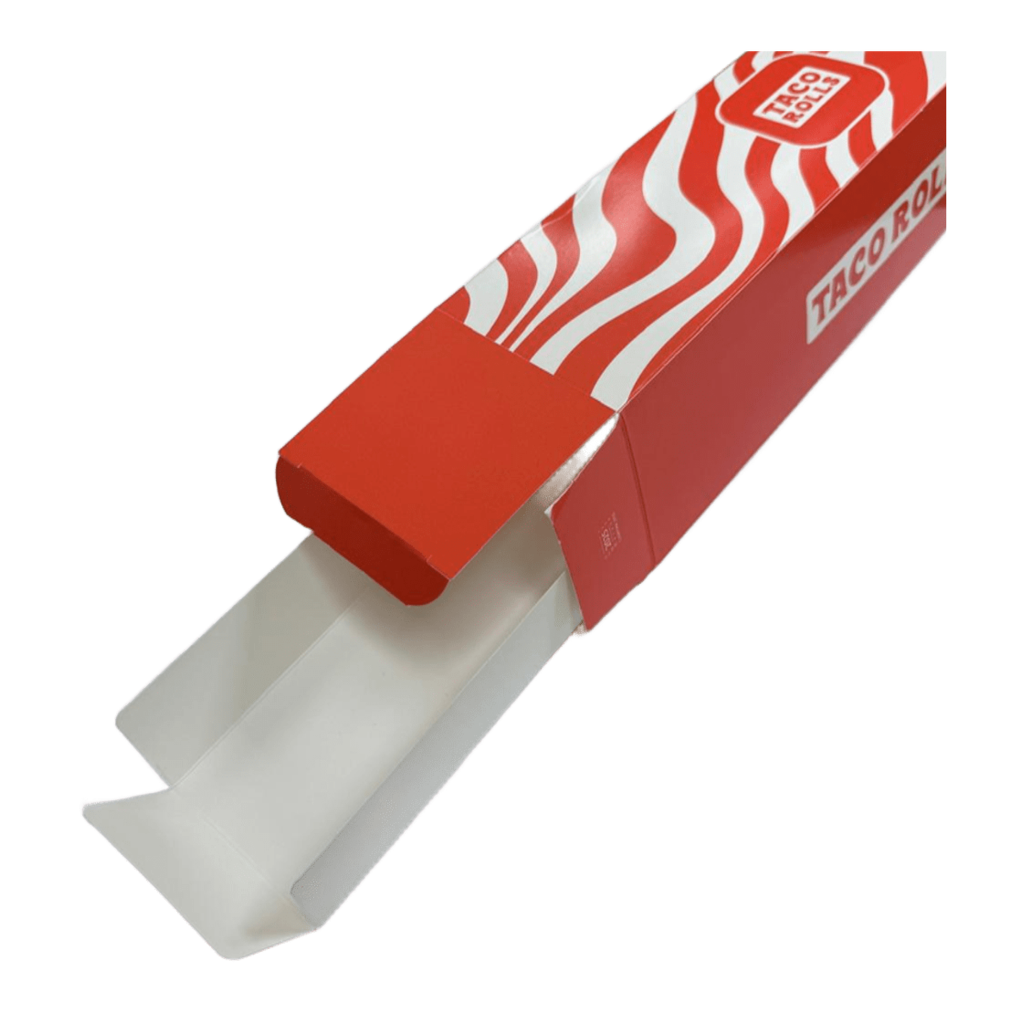 Boîte avec barquette Taco Rolls 500 u