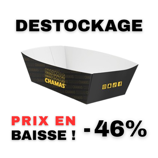 Grande barquette de frites