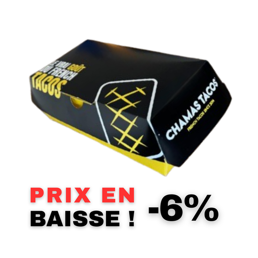 Boîte à Tacos L 200 pièces