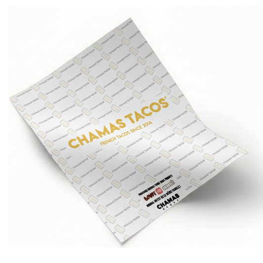 Papier ingraissable CHAMAS 13 KG