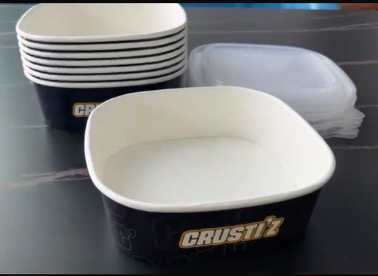 Bols carrés CRUSTI'Z 300 pces