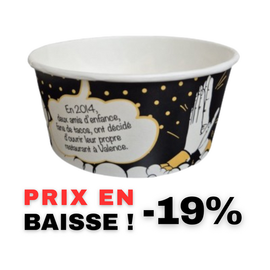 Bols CHAMAS 750ml + Couvercles