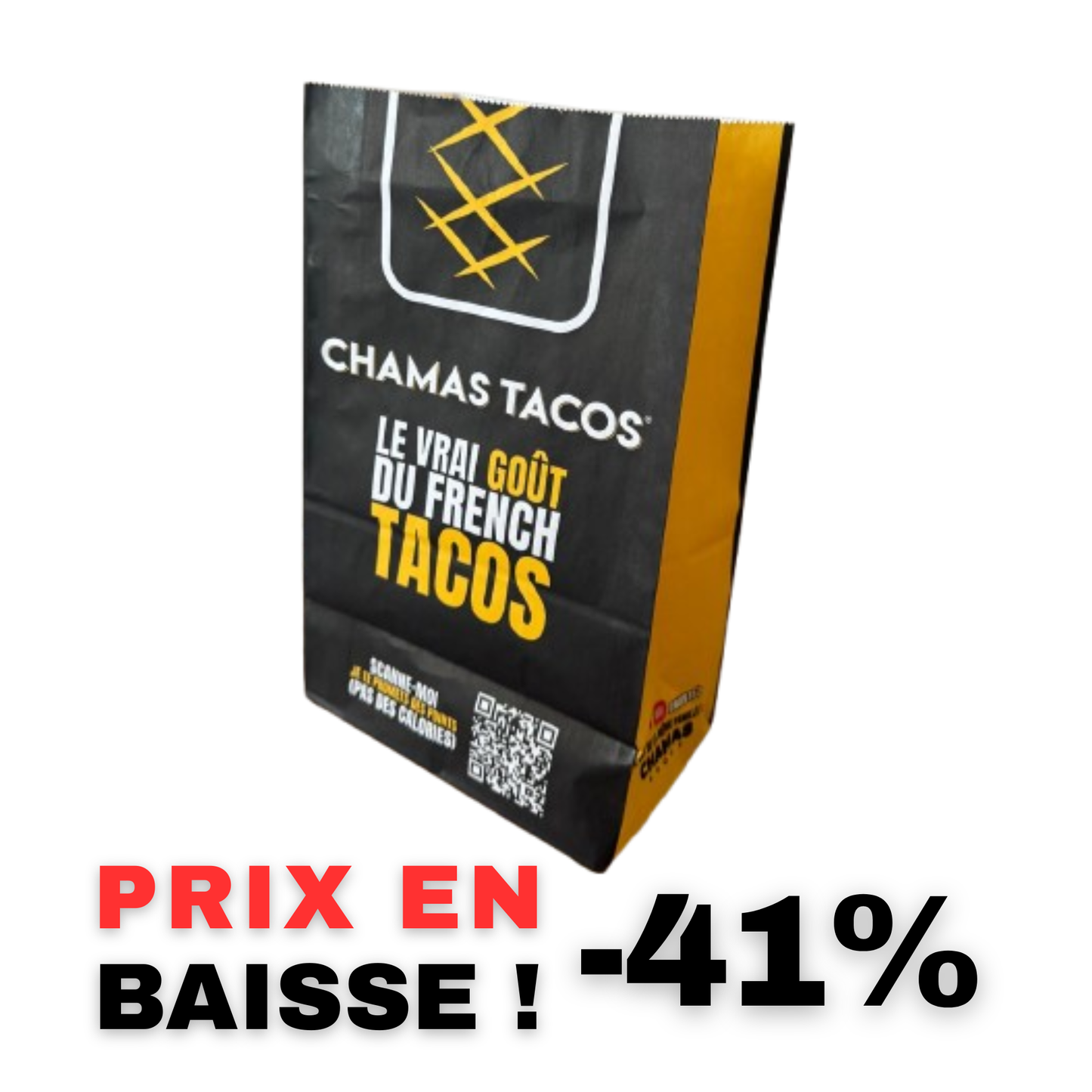 Sac noir SOS CHAMAS