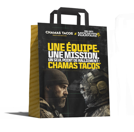 Sac Noir CHAMAS & CALL OF DUTY 250 pièces